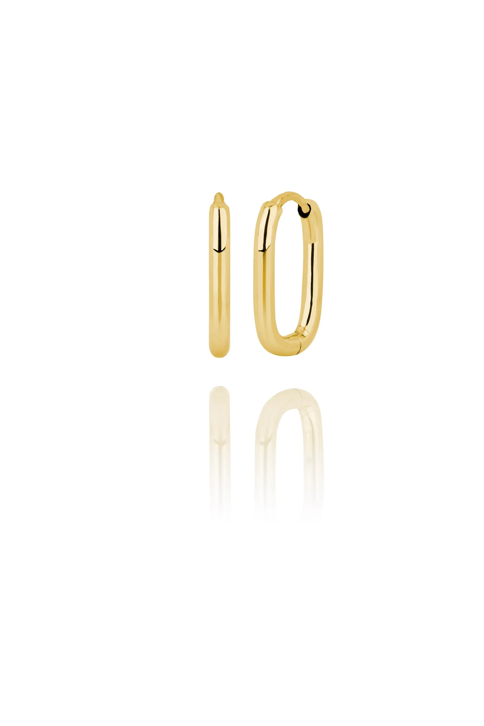 Golden Frame Hoops (gyllt stál)