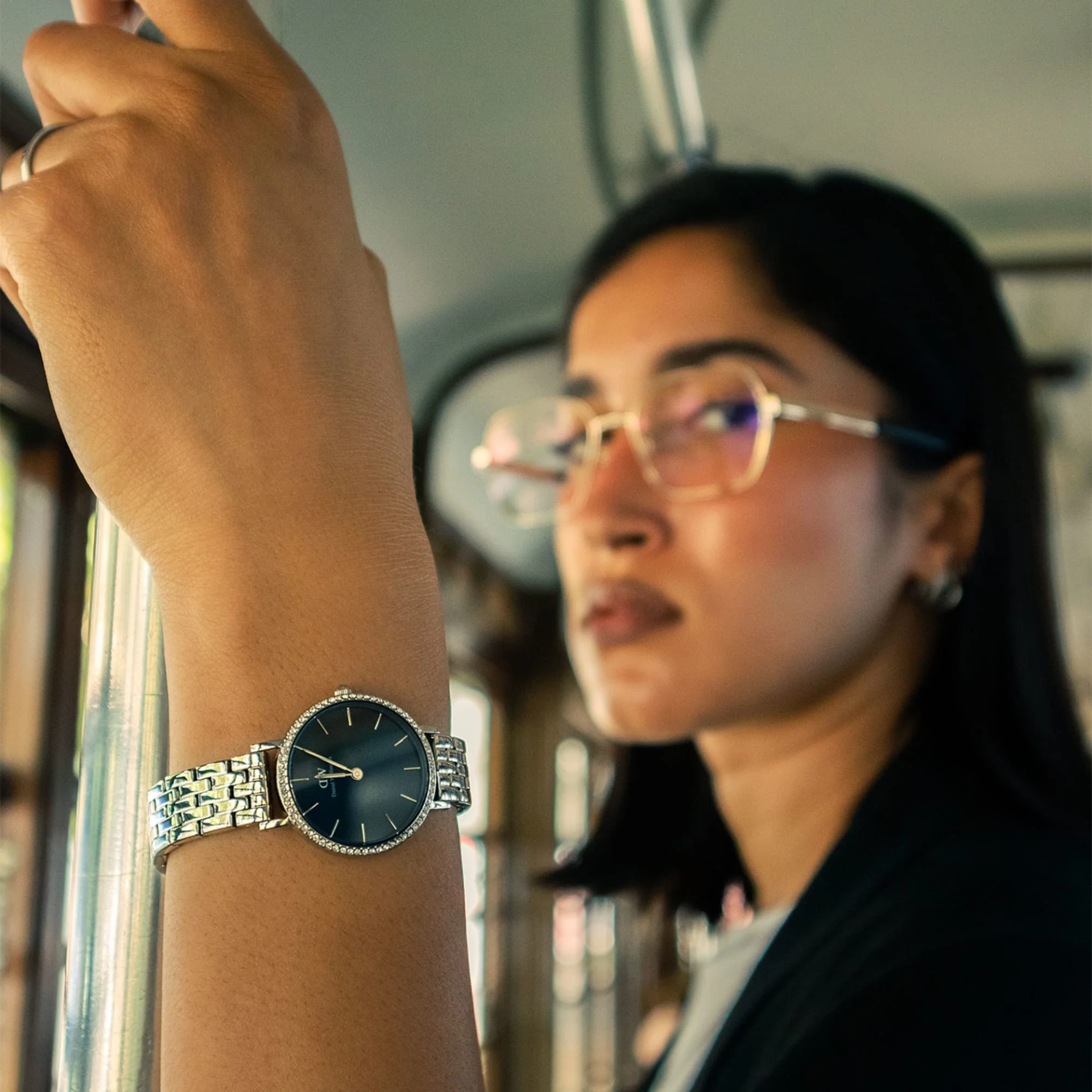 Daniel Wellington – Petite Lumine Bezel 5-Link Arctic S – 28 mm