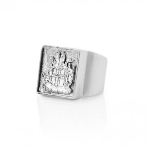 Silfurhringur Eldur og ís