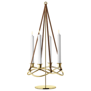 Georg Jensen Upphengi f/Season kertastjaka gull