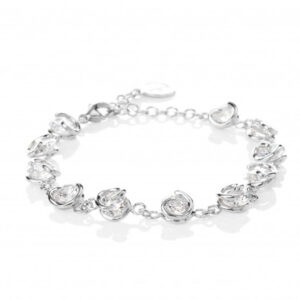 Silfurarmband Straumur