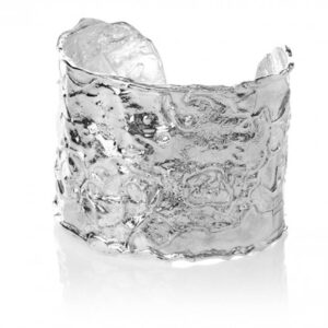 Silfurspangararmband eldur og ís