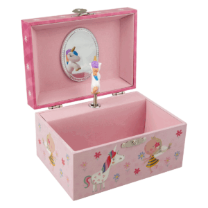 Skartgripaskrín - Spiladós - Einhyrningur