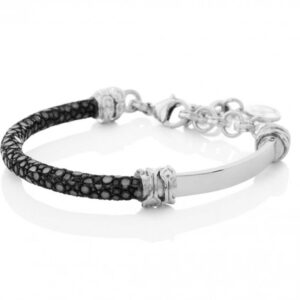 Silfurarmband eldur og ís