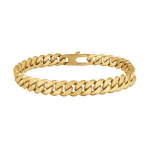 Stálarmband - Gyllað - Glans