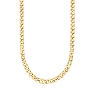 Stálkeðja - Gylluð - Mött