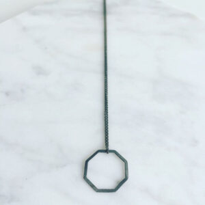 Octagon hálsmen stórt