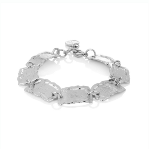 Silfurarmband eldur og ís