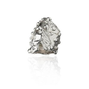 Silfurhringur Rock Skjöldur