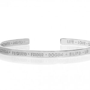 Silfurarmband Katla by Sign
