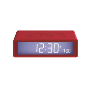 Lexon vekjaraklukka rauð stór