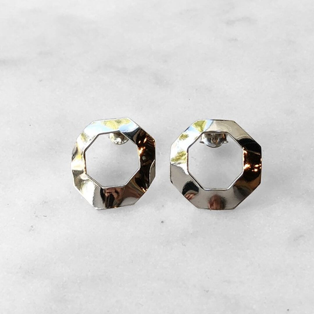 Octagon Flow Earrings