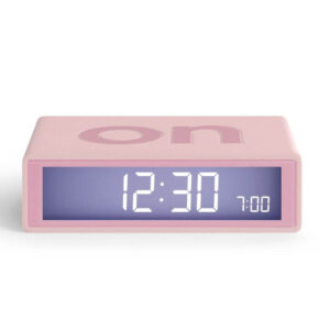 Lexon vekjaraklukka bleik stór