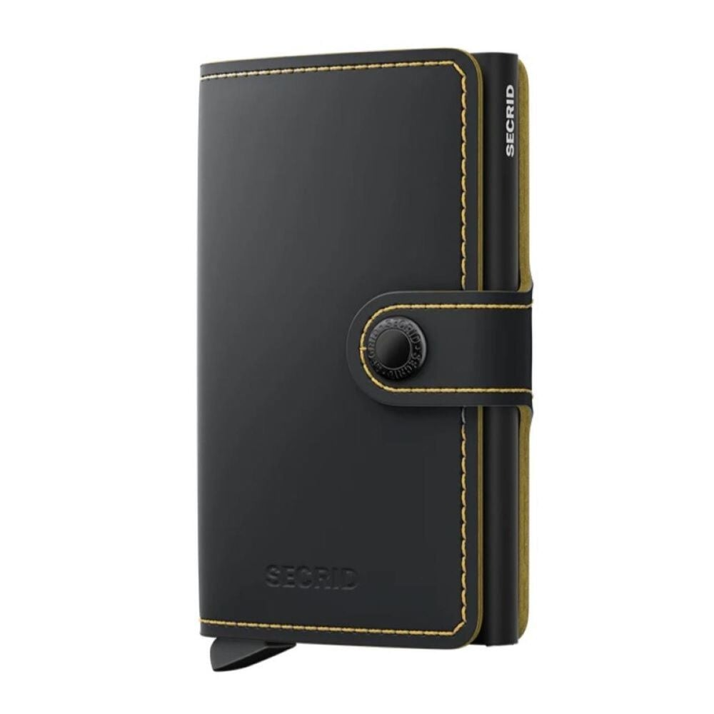 Secrid veski Matte Black & Ochre