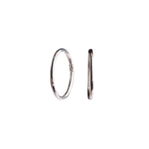 Silfureyrnalokkar - Hringir - 8,5 mm