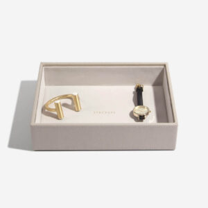 Stackers box ljósgrátt stórt hólf