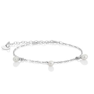 BYLOVISA – HAF – FÍNT ARMBAND 3 PERLUR