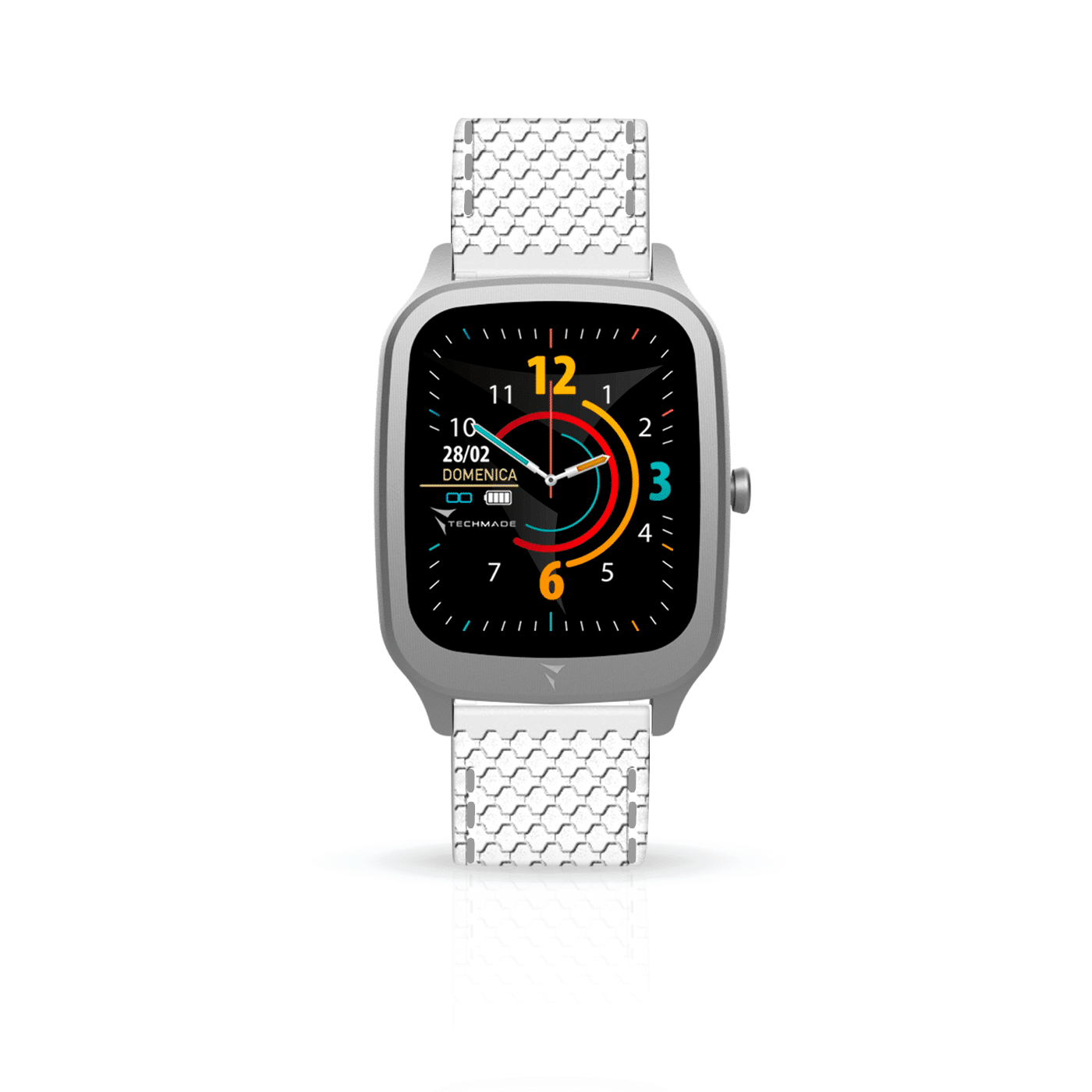 TECHMADE VISION hvítmynstrað