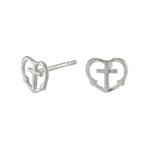 SILFUR – EYRNALOKKAR – HJARTA