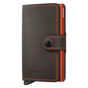 Secrid veski Matte Truffle & Orange