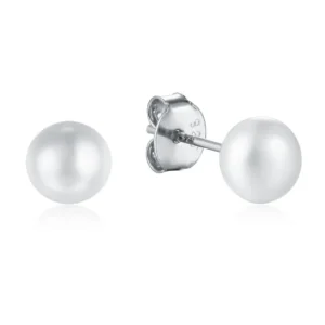 PEARL STUD - EYRNALOKKAR - VERA DESIGN