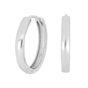 Silfur eyrnalokkahringir - 19 mm