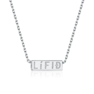 KRAFTUR FOR LIFE PENDANT SILVER-BLACK