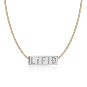 KRAFTUR FOR LIFE PENDANT SILVER-SAND