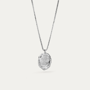 BY•L – STORMUR SIGNET HÁLSMEN PLATA ROUND – STÓRT