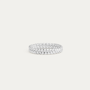 BY•L – FLÉTTUHRINGUR HERRA 3,5 MM - RHODIUM