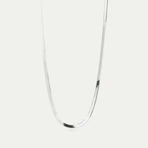 BY•L – HRYGG MIRROR HÁLSFESTI MJÓ - RHODIUM