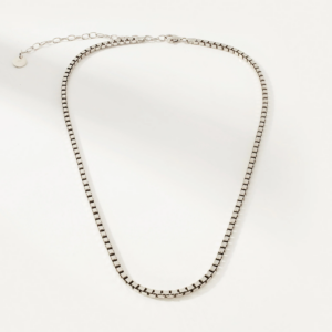 BY•L – BOX HÁLSKEÐJA - RHODIUM