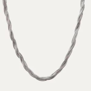 BY•L – ROPE VINTAGE HERRAR HÁLSKEÐJA - RHODIUM