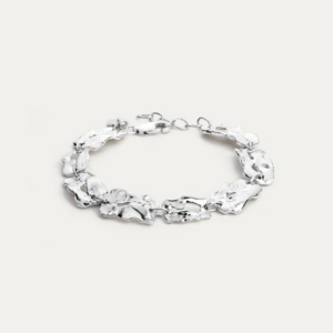 BY•L – STORMUR ARMBAND RECTANGLE - RHODIUM