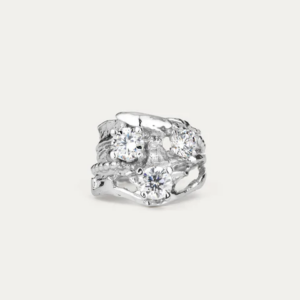 BY•L – TAILS HRINGUR MASTER 3X - RHODIUM