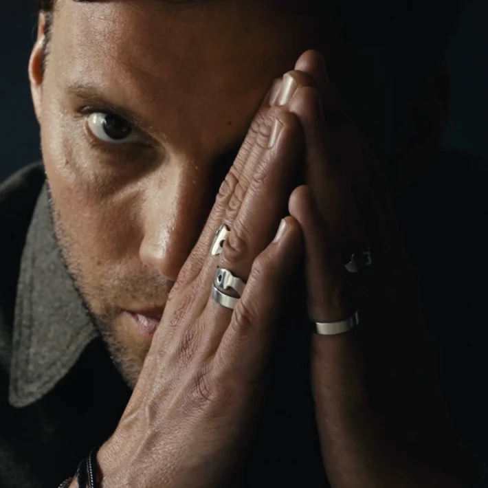 BY•L – STORMUR HRINGUR 5MM - RHODIUM - Image 2