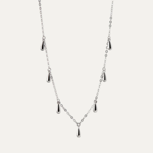 BY-L – Stilla hálsfesti 7 dropar – rhodium