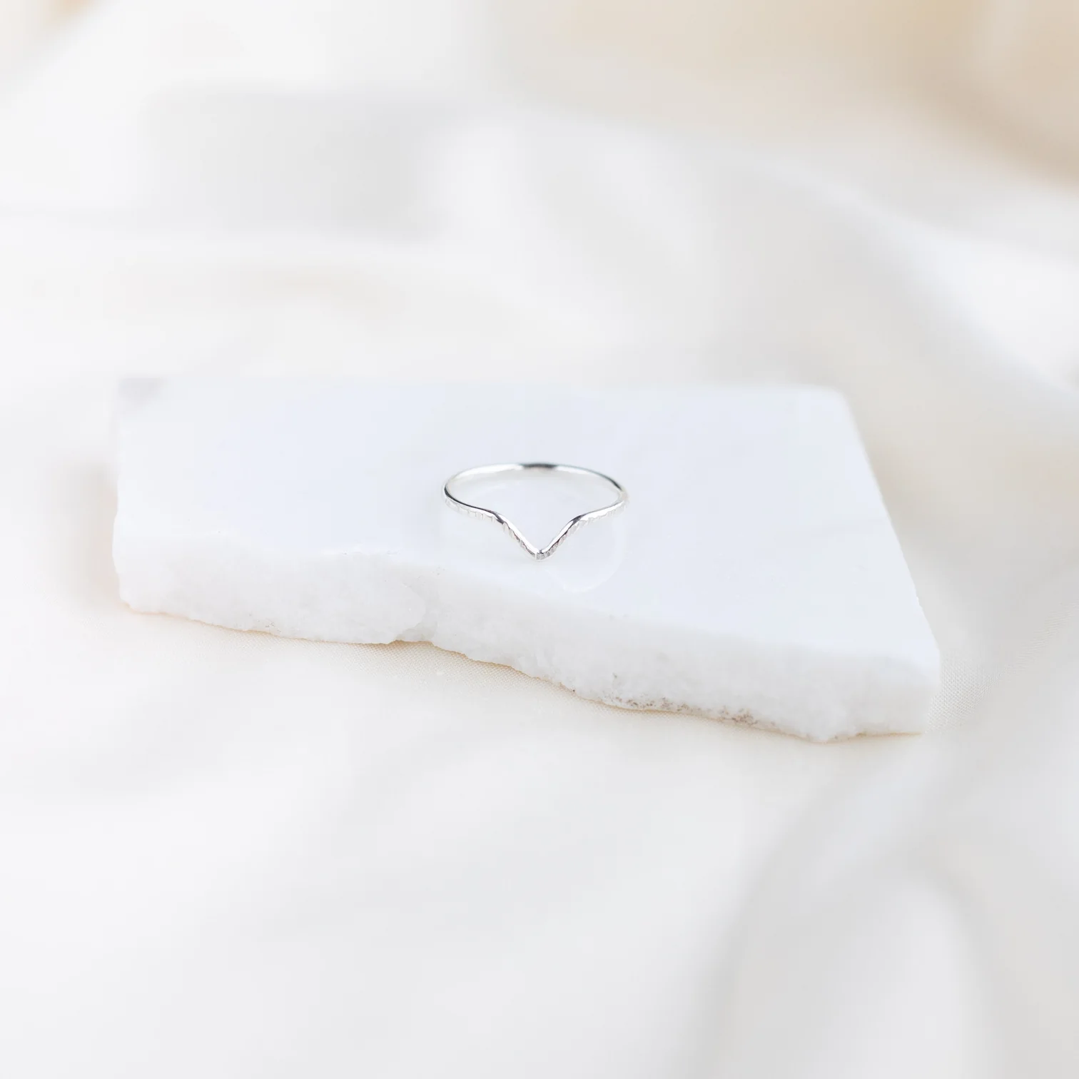 TRÍA hringur silfur