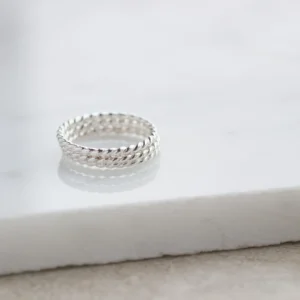 TVIST hringur silfur