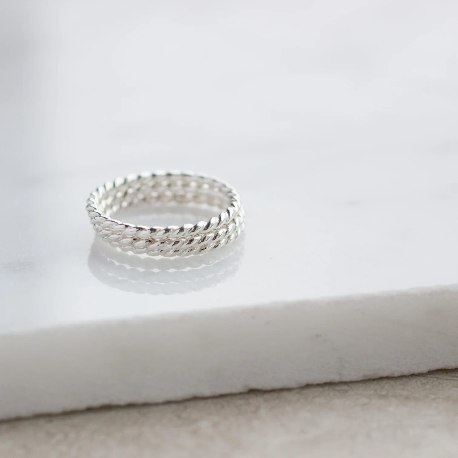 TVIST hringur silfur