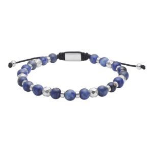Armband – sodalite – stál – 6mm