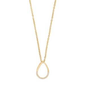 GULLHÁLSMEN – 14 KT – DEMANTAR