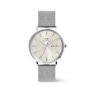 DANIEL WELLINGTON 40 mm Classic Day Display Sterling Champagne