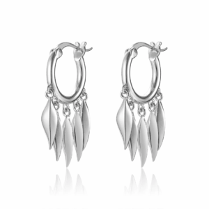 CAPE OF FEATHERS HOOP – EYRNALOKKAR – VERA DESIGN