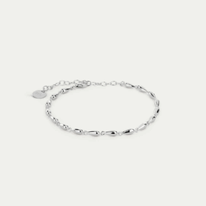 BY-L – Stilla armband dropi við dropa - rhodium
