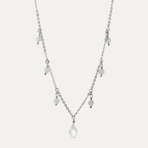BY-L – Topaz & Ice quartz - rhodium