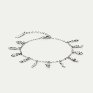 BY•L – Örkörk armband m/ 11x arkir - rhodium