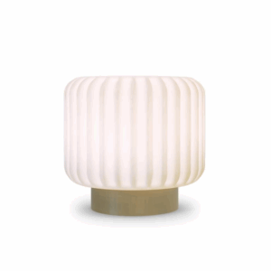 Led Borðlampi – hvítur