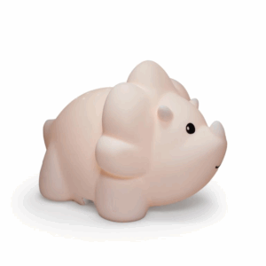 Led Borðlampi – BRODDGÖLTUR – BLEIKUR