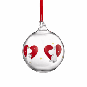 Jólakúla – Hjarta – 9 cm